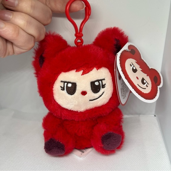 Red ReRe LaBabies Halloween Plush Monster Clip NEW Collectible toy - Picture 3 of 4